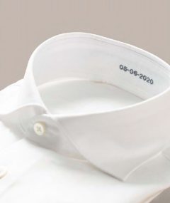 broderie chemise mariage homme